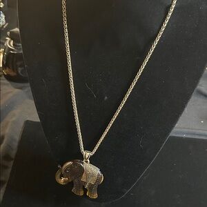 Elephant Pendant Necklace